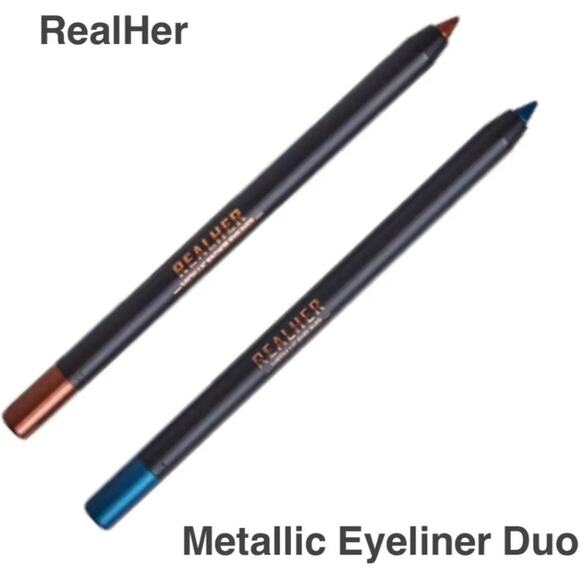 RealHer Metallic Eyeliner Duo - Picture 1 of 3